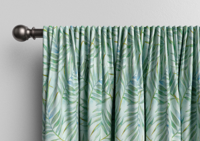 Goa, Celeste Blue - Made to Measure Curtain - Image 9